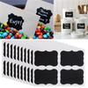 Waterproof Chalkboard Kitchen Spice Label Sticker Blackboard Stickers Home Jars Bottles Tags Blackboard Labels White Marker