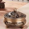 Niche Design Longfeng Fingertip Three-Legged Incense Burner Non-Stick Powder Tray Unique Censer for Personal Aromatherapy Collection
