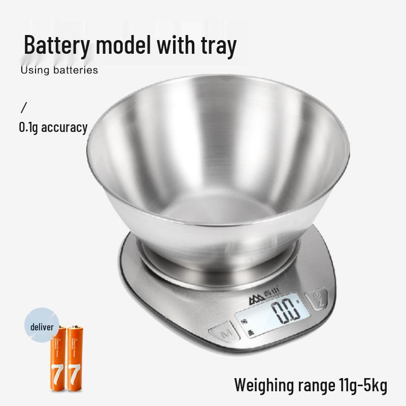 European Kitchen Baking Scale: 0.1g Accuracy Small Electronic Gram Scale