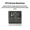 CRSF ELRS 2.4G 12CH PWM Signal Adapter DC 5-12V ExpressLRS3.0 RX 2400RX PWM/CRSF For RC FPV Drone Fixed Wing Car Boat Quadcopter