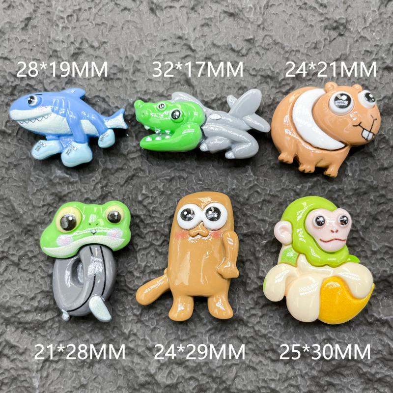 10Pcs/Set Brainrot Tung Sahur Figure Toy Tralalero Tralala Figures Bombardino Crocodilo Shimpanzini Bananini Model Decor Doll Gi