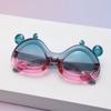 Children'S Fun Cartoon Children'S Sunglasses Bow Decoration Children'S Glasses Uv-Proof Baby Sunglasses