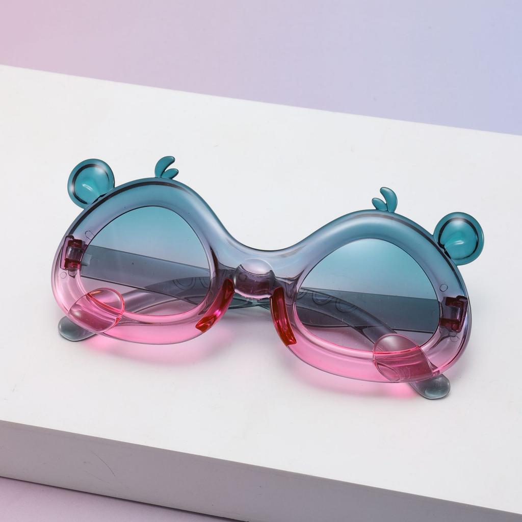 Children'S Fun Cartoon Children'S Sunglasses Bow Decoration Children'S Glasses Uv-Proof Baby Sunglasses