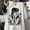 Tomie Junji Ito 90-talls Anime Manga T-skjorte Topper Tee Gotisk Skrekk Manga Anime T-skjorte S-4XL