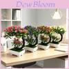 Lily Plant Artificial 3d Plastic Tabletop Decor For Home Office And Wedding Arrangements