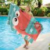 1PC Cartoon Dinosaur Print Beach Towel Quick-drying Towel Suitable for Seaside Pool Camping Vacation Yoga For Family Travel