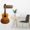 Guitar Stand Guitar Holder Wall Mounted Guitar Bracket Wooden Hanging Rack Guitar Hanger With Pick Holder And 3 Hooks Wall Decor