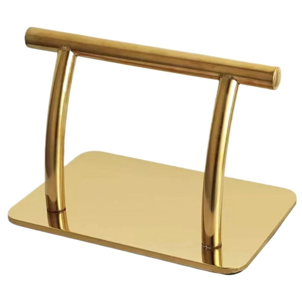 Stainless Steel Foot Rest Ergonomic Design Barber Chair Foot Rest  Tattoo Shop