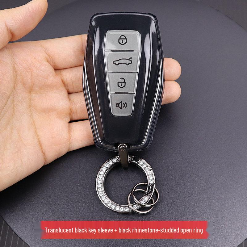 Ultra-Thin Full Coverage Key Cover for Geely Geometry Models: E Firefly, G6, A, C, M6