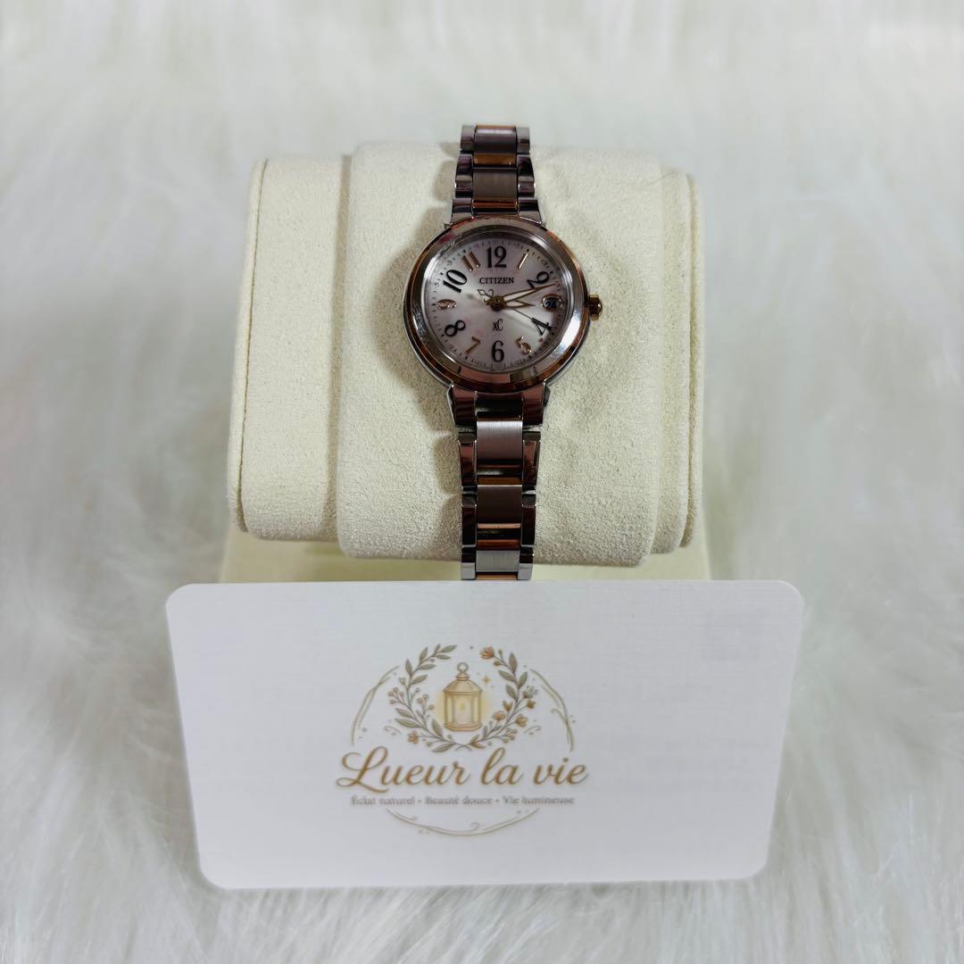 Good conditionCitizen Cross Sea Radio Solar Happy Flight Watch