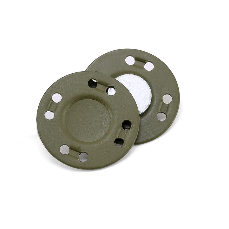 5 Pairs Sewing Metal Buttons Magnet Stone Colorful Automatic Magnetic Snap Buttons Invisible Suitcase Bag Coat Buckle Diy Craft