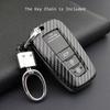 Carbon Fiber Smart Key Fob Cover Case For Toyota RAV4 Camry CHR Prado Avalon