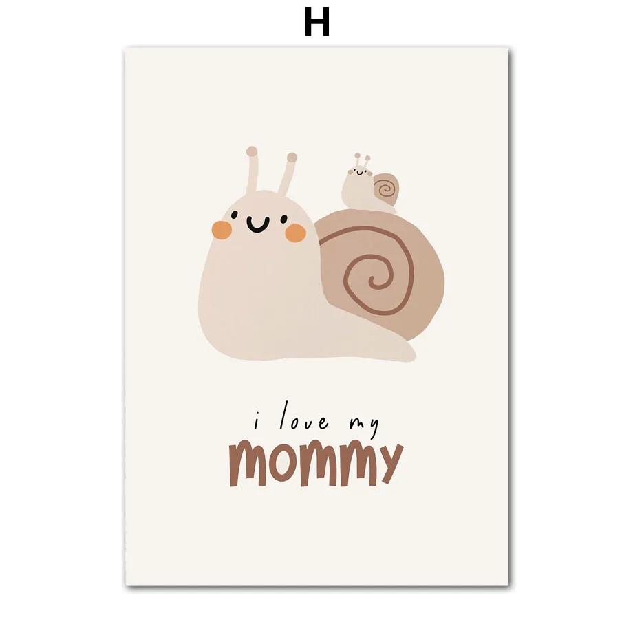 Leinwandmalerei Regenbogen Koala Bär Elefant Hase Boho Poster Drucke Baby Wandkunst Bilder Nordische Kinderzimmer Deko