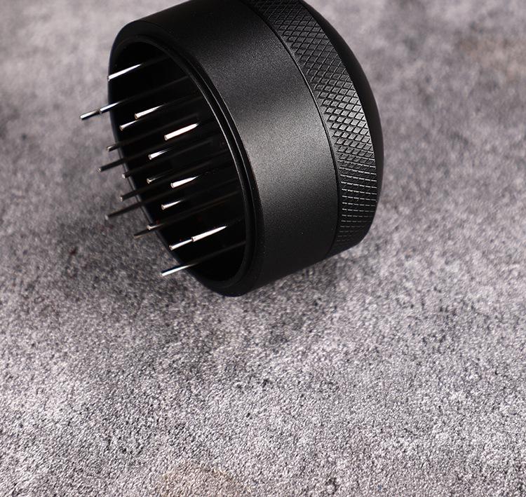 Adjustable Coffee Distributor & Stirring Needle: Breaks Up Clumps and Mixes Coffee Powder