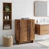 Bathroom Storage Cabinet EDE Reclaimed Wood 59.5 x 31 x 80 cm