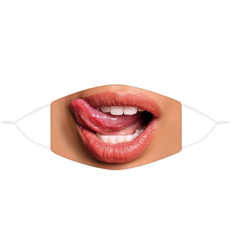 

[Green piercing] funny mask funny face mask Washable cloth Laughter Vero Tehepero tongue disguise halloween disguise headgear mask cosplay costume