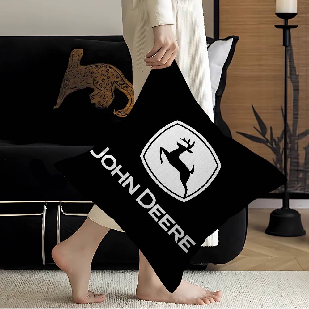 JJohnLogoDeeres Cushion Cover Pillowcase Upholstery Sofa Throw Pillow Home Decor Pillowcas