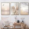 Scandinavian Modern Sea Landscape Wall Art - Reed Hotel Style (Framed/Unframed)