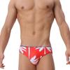 Men's  Fashion Strips Sexy Men's Brief Sexy Printed Swimsuit for Men Surfing Swimwear Low-Rise