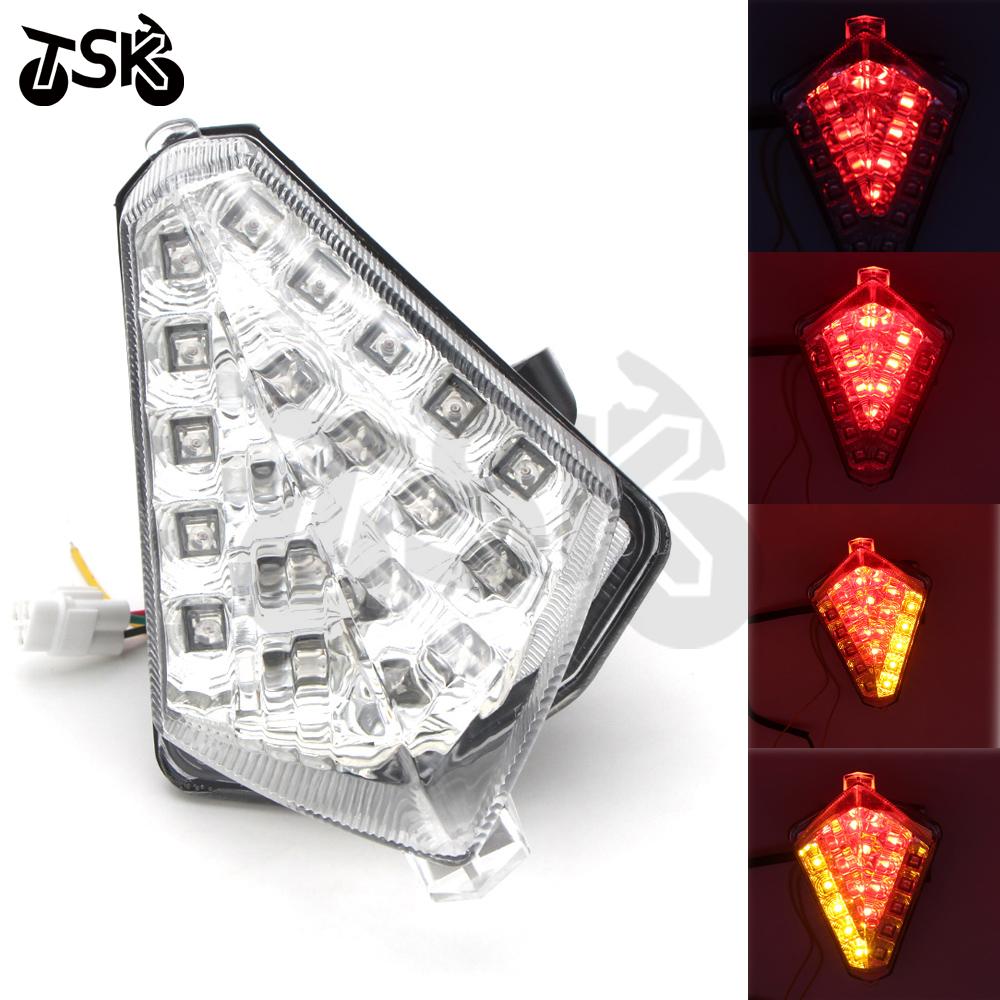 Motorcycle LED Turn Signal Tail Light Taillight For YAMAHA YZF R1 2007-2008 YZF-R1 Motorcycle Brake Indicator Light