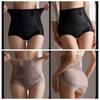Cotton Crotch Seamless Underwear Belly Contracting Tummy Control Panties High Waist Shapewear  Lady