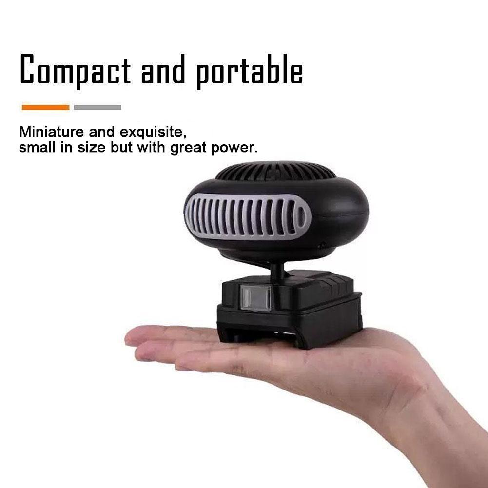 1500mAh Wireless Outdoor Heater with Constant Temperature Warm Air Internal Circulation 360° Adjustable Lithium Battery Powered