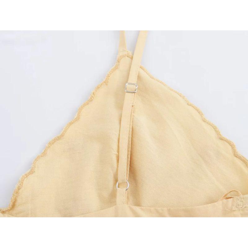 Kaslead New Arrival Women's Clothing Fashion Style Fashion Casual Minimalist Embroider Poplin Dress 7200377
