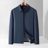 Men's Casual Milk Silk Stand-up Collar Jacket