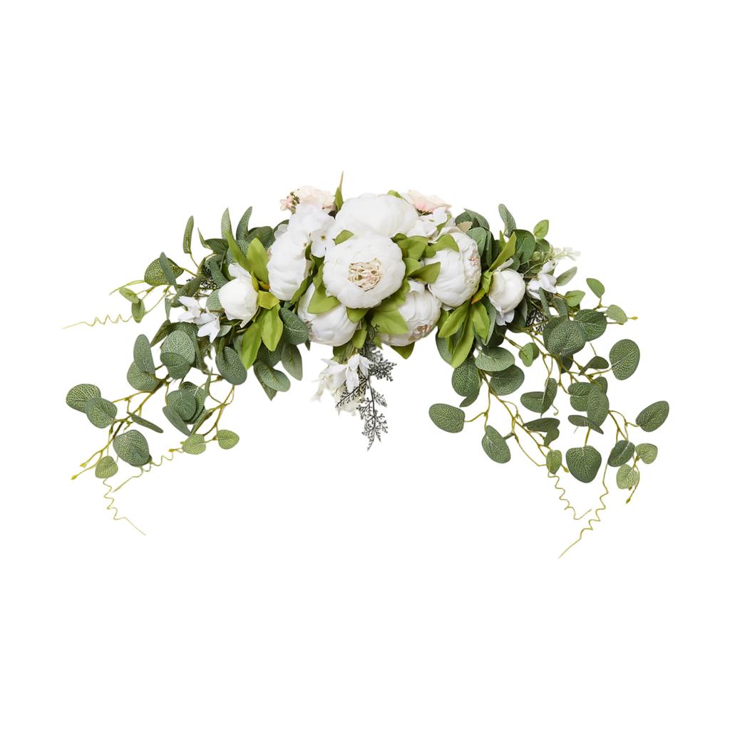 Artificial Flower Door Lintel Mirror Table Flower Hanging Decoration