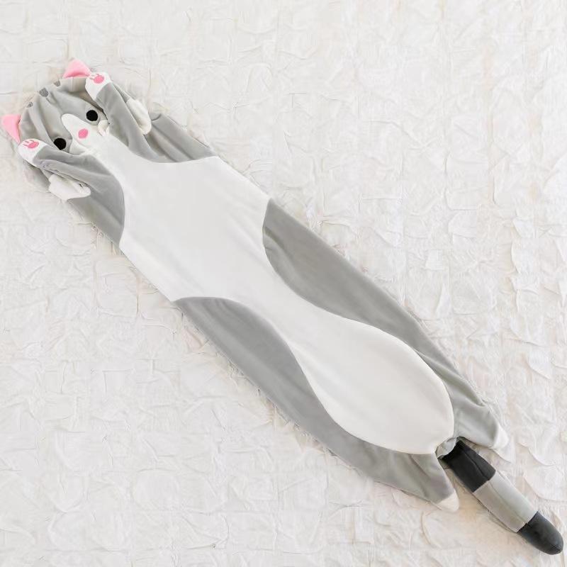 Cute Cat Plush Toy Long Cat Doll Lazy Sleeping Pillow Rag Doll Doll Girl
