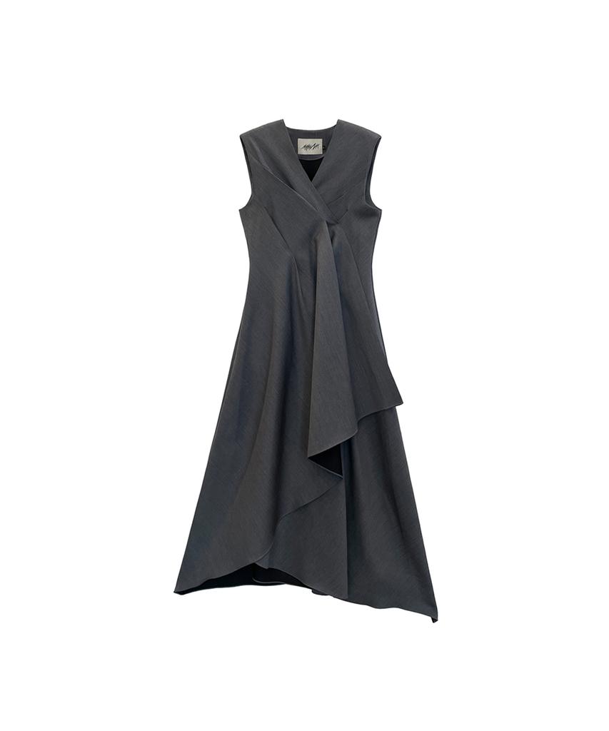 Meuameu Origami Sleeveless Dress