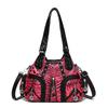 Borsa a Tracolla Portatile - Borsa a Spalla Trendy di Grande Capacità per Donna