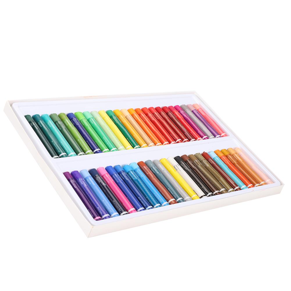 Olejový pastel 48 HeavyColor Sada voskovek Omyvatelný Dětský Studentský Kreslený Kresba Pastelová tužka