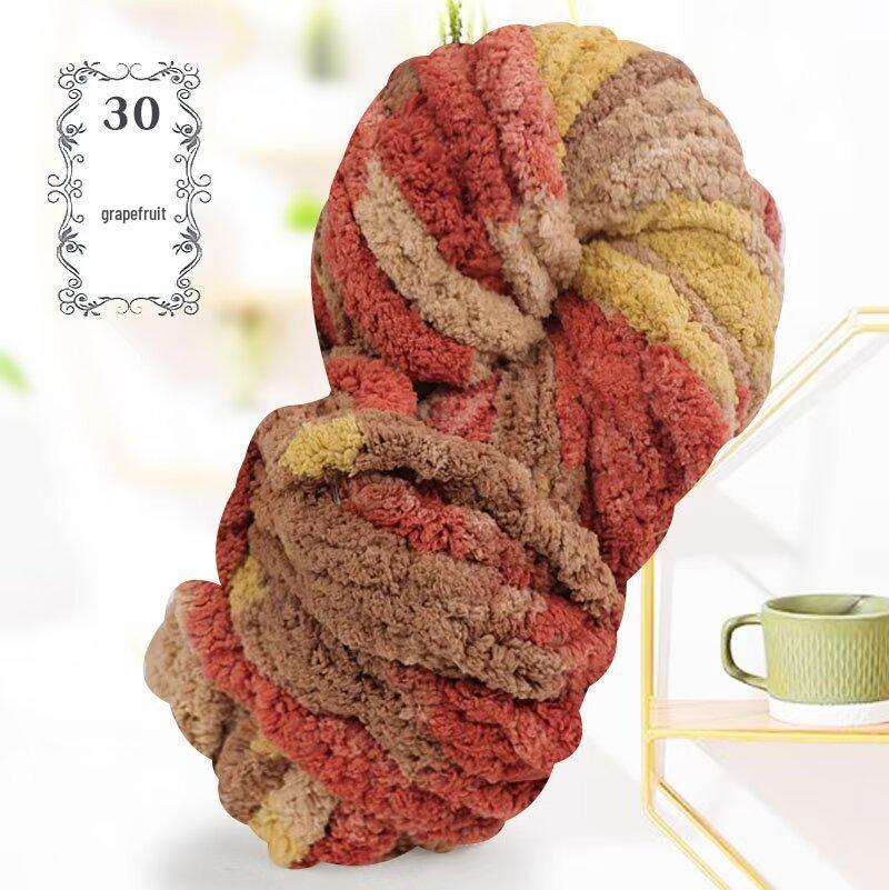 Pătură Croșetată din Fire de Gheață Pufoase Extra Groase - DIY Caldă Calitate Handmade