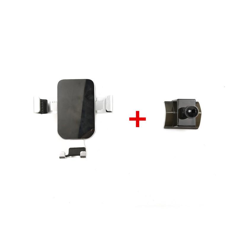1Set ABS Material For 2021-2022 Volkswagen VW Golf 8 MK8 Gravity Linkage Special Car Phone Holder Fixed Bracket Stand Mobile