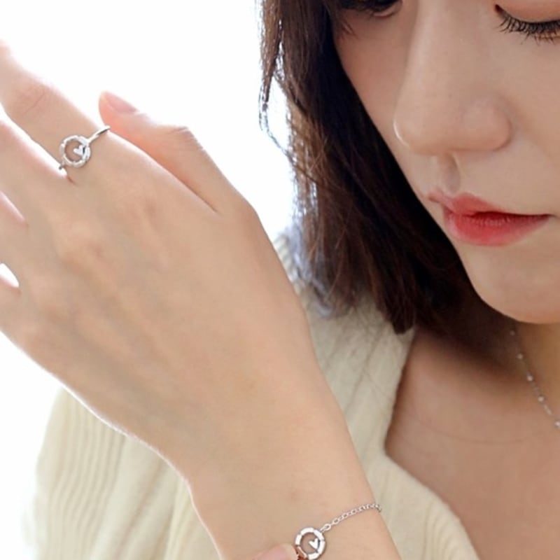 BELLOOGGI Amelie heart ring