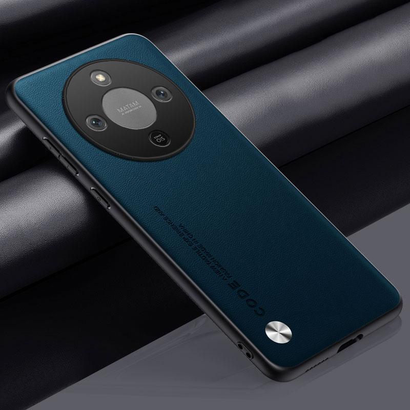 Luxuriöse PU-Lederhülle für Huawei Mate 70 60 40 30 Pro Hülle Weiche Silikon Schutzhülle Handyhülle