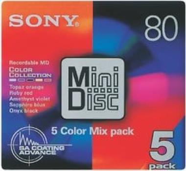 

Sony MD80 minute 5 sheets [5MDW80CRAX]