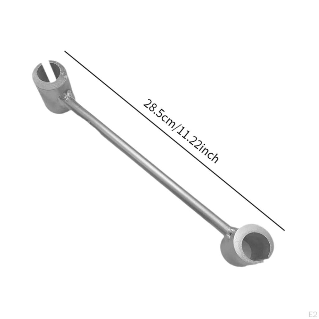11.2inch Door Hinge Bender Wrench Hand Tool Accessory for Commercial with 23mm 25mm