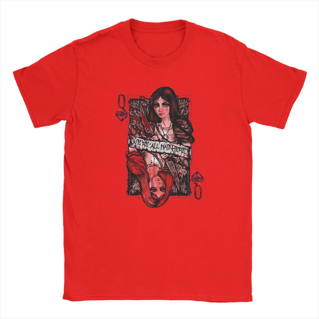 Game AAlice Madness Returns T Shirt Unisex 100 Cotton Unique TShirt Crewneck Pure Madness Tee Shirt Short Sleeve Clothes Original