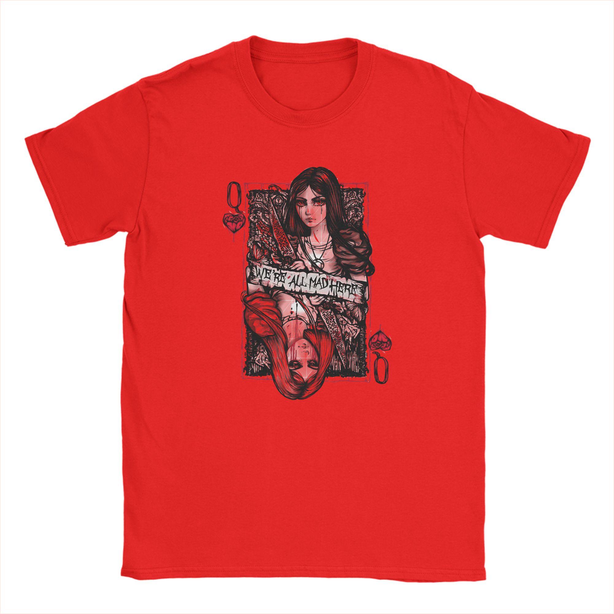 Game AAlice Madness Returns T Shirt Unisex 100 Cotton Unique TShirt Crewneck Pure Madness Tee Shirt Short Sleeve Clothes Original S