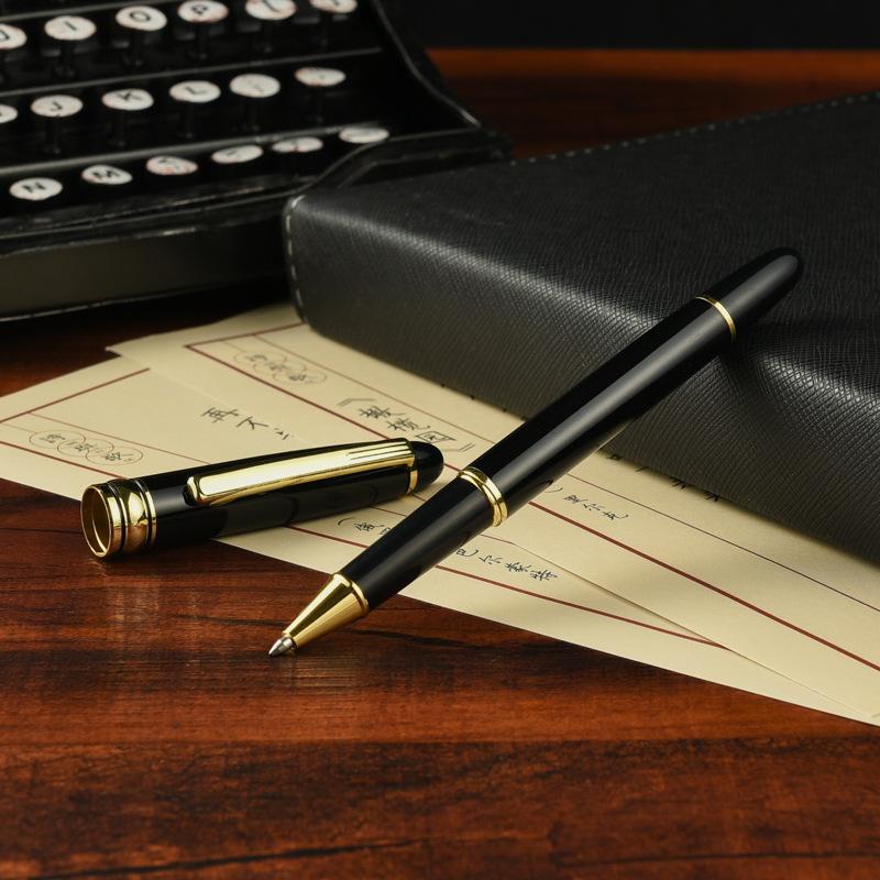 Metal Signature Pen, Black Orb Pen, Gender-Neutral Pen, Business Gift Pen, Advertising Pen