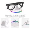 Stable ABS Charging Holder Stand Stable Base for Dedicated Model Intelligent Eyewear Featuring Universal Compatibility