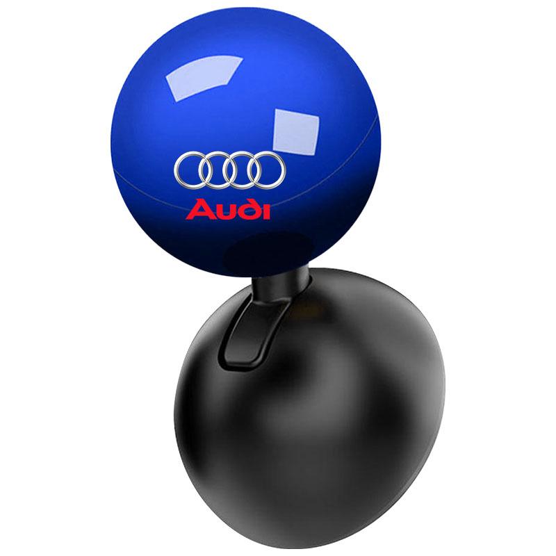 1Pcs Car Logo Push Start Button Lever Creative Protective Cover For Audi B9 B8 B7 B5 B6 A1 A7 A8 Q2 Q3 Q5 Q7 A3 8P 8V 8L A5 A6 C6 C5 C7 TT 2015-2021