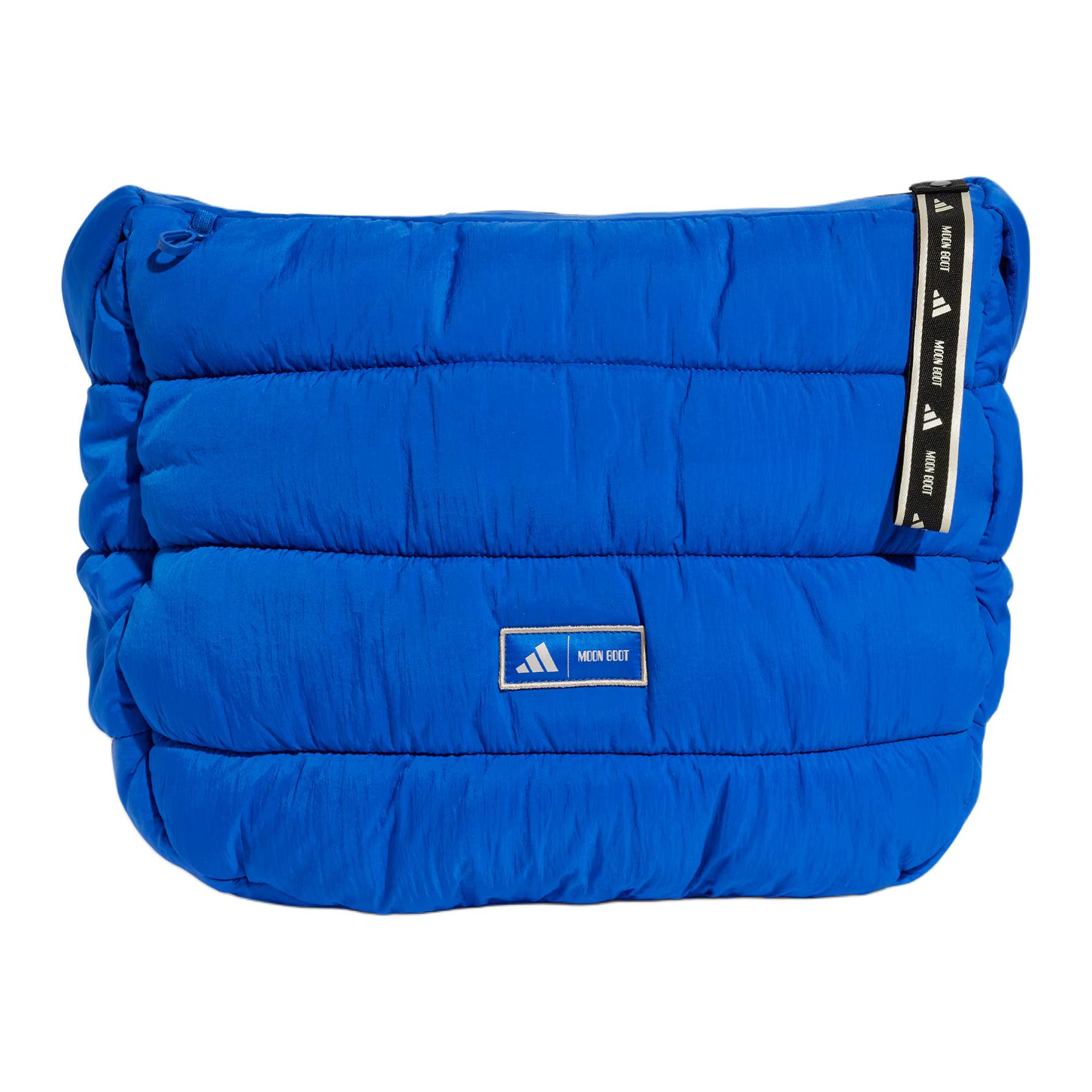 

Новая коллаборация Adidas X MOON BOOT Нейлоновая наплечная сумка Обычная Женская Настоящий синий JE1946 45.0*16.0*39.1CM