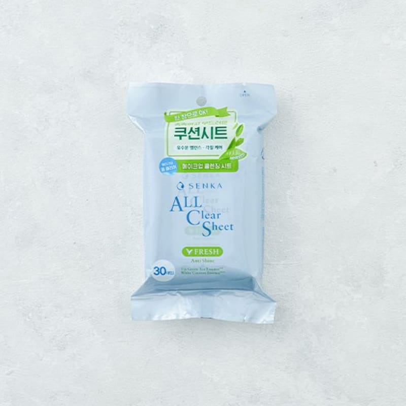 [Senka] All Clear Sheet Fresh 30 sheets (Cleansing Tissue)