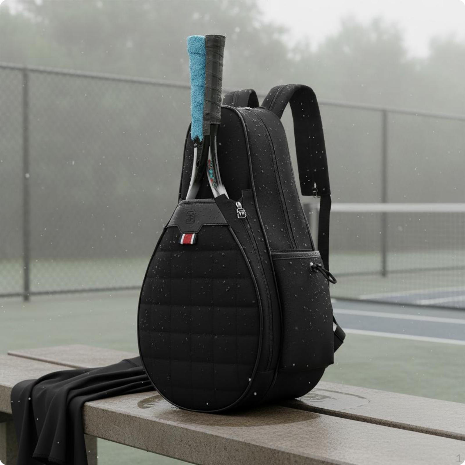 Tennis Racket Backpack Waterproof Badminton Bag