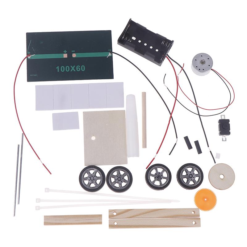 Assemble Solar Car Creative Inventions Motor Ability Of Children Active Thinking Diy Electronic Kit Technology Toys For Kids