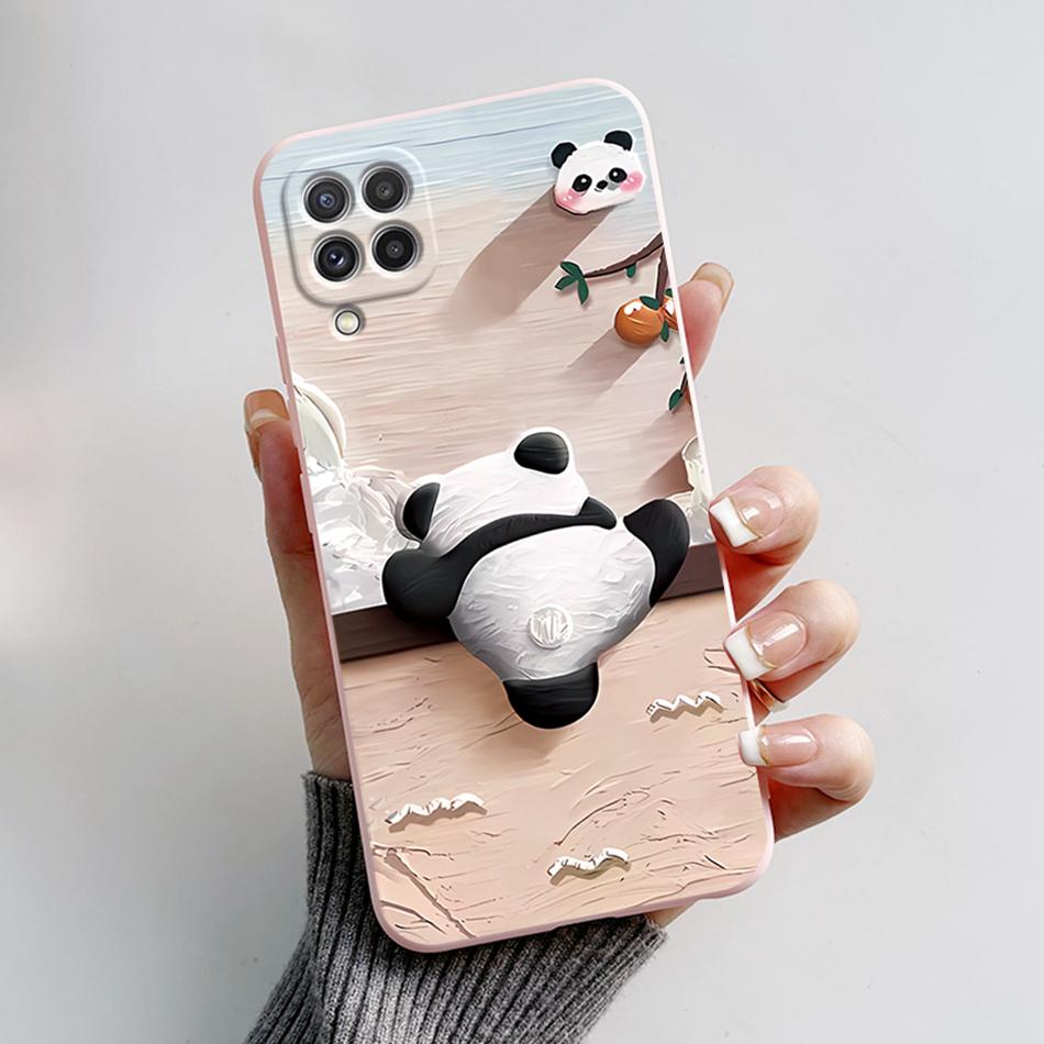 For Samsung Galaxy A22 Case F22 M22 Astronaut Painted Back Cover Silicone Soft Slim Phone Case For Samsung M22 F22 A 22 5G Shell