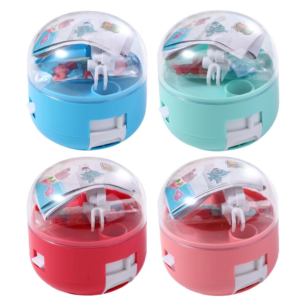 Dino Figures Catcher Catch Dinosaur Game Kids Capsule Toy Mini Claw Machine Capsule Catcher Toy
